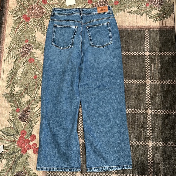 Sézane Le Crop Denim BNWT - Picture 6 of 7